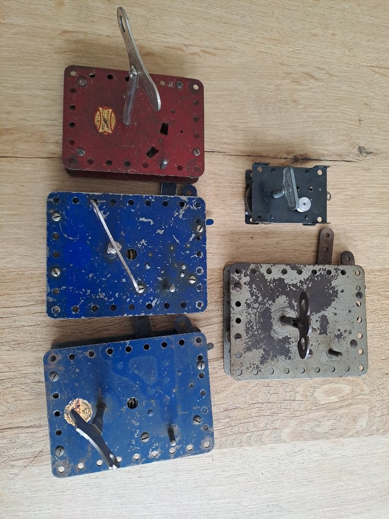 Meccano Clock motoren, Ophalen of Verzenden, Gebruikt, Groter dan 1:32