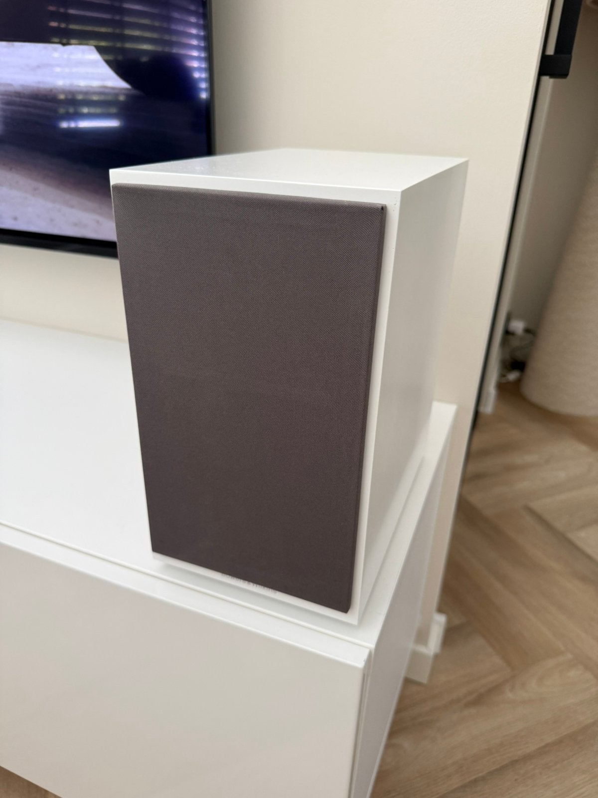 Bowers & Wilkins CM1 setje wit, Ophalen, Zo goed als nieuw, Bowers & Wilkins (B&W)