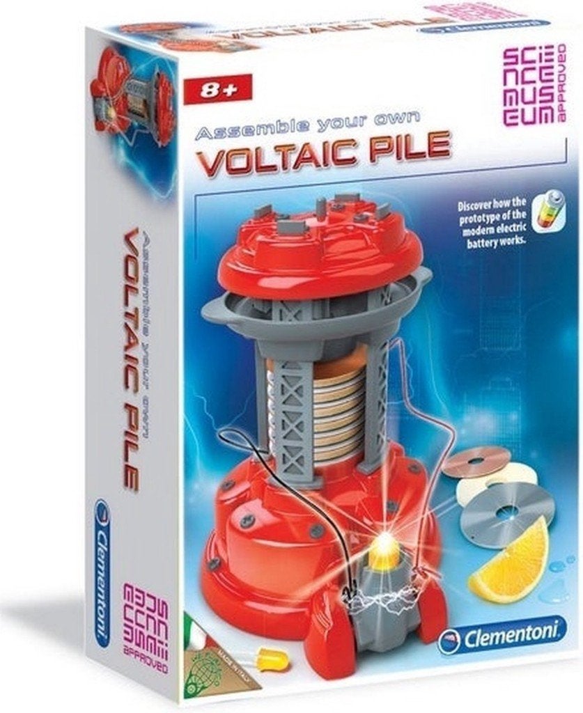 Clementoni:Voltaic Pile, Verzenden, Een of twee spelers, Hulp@clementoni.it, Nieuw