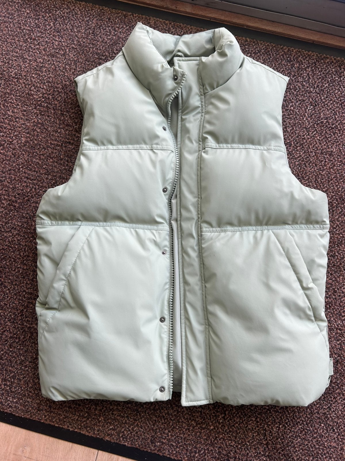 Mint groene bodywarmer, Ophalen of Verzenden, Zo goed als nieuw, Maat 46 (S) of kleiner, Groen