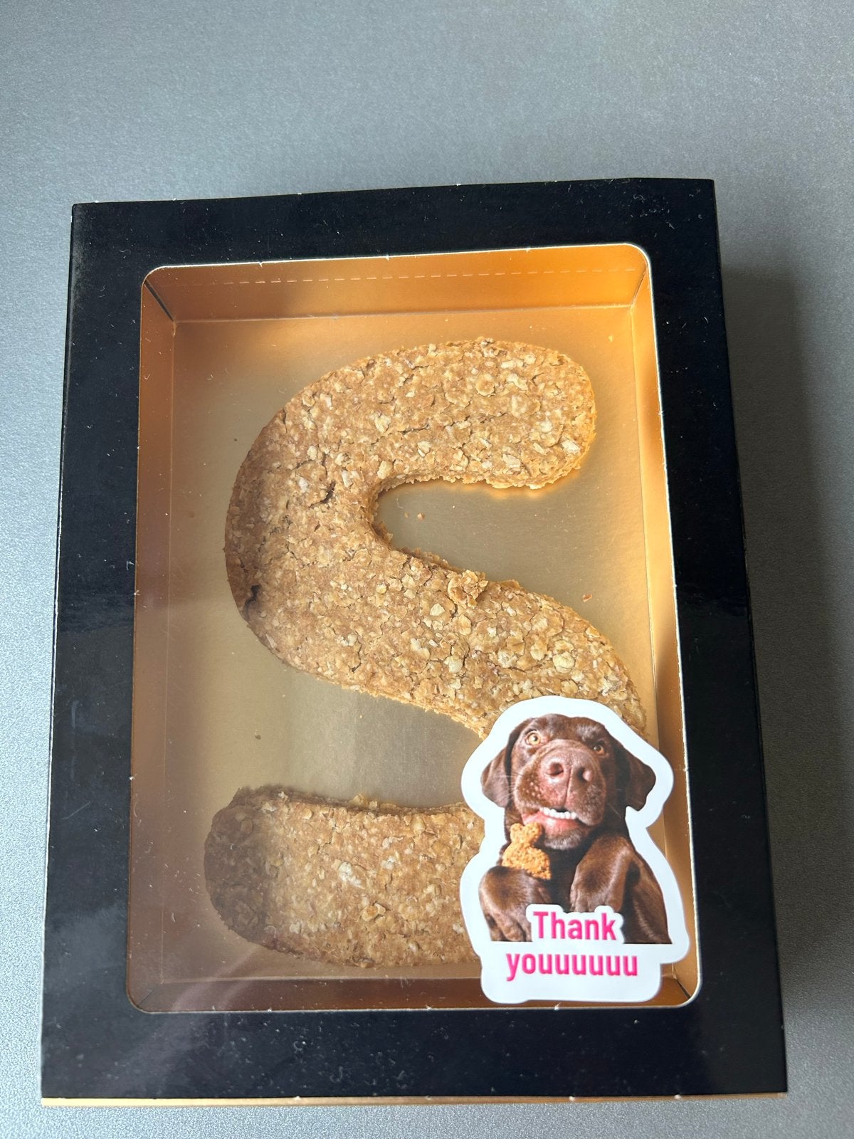 Honden koek letter, Ophalen of Verzenden, Hond
