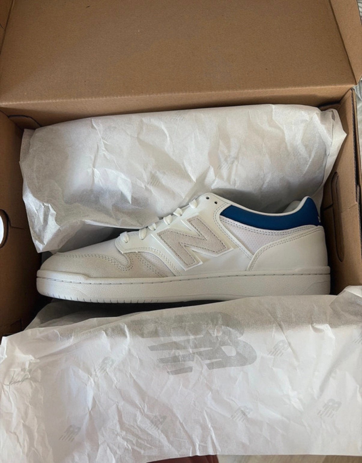 *NIEUW* New Balance BB480 maat 46.5, Kleding | Heren, Wit, Nieuw, Ophalen of Verzenden, Sneakers of Gympen
