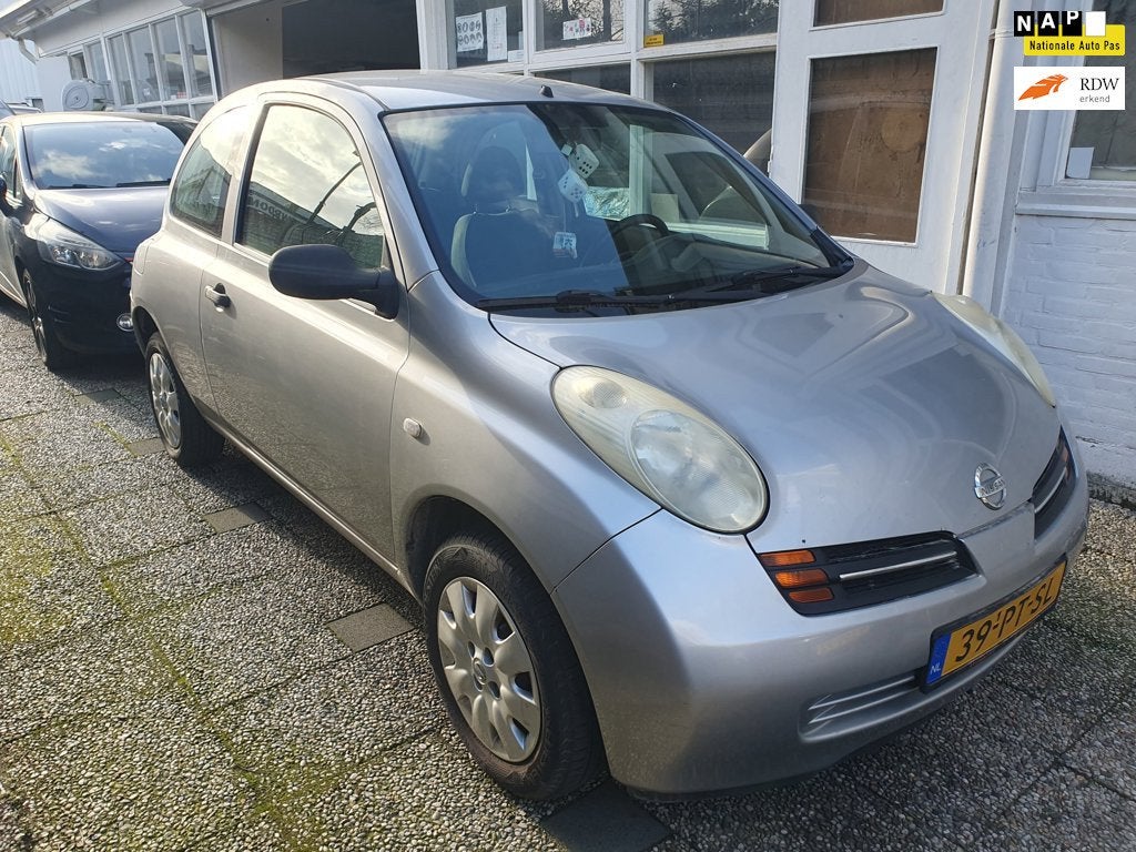 Nissan Micra 1.0 basis Inruil Mogelijk, 31 €/maand, 4 cilinders, Origineel Nederlands, Handgeschakeld