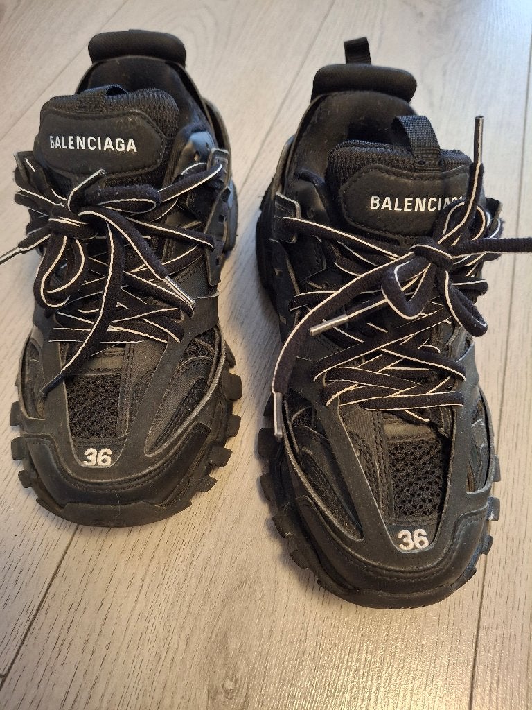 Balenciaga track, Ophalen, Zwart, Sneakers of Gympen, Gedragen