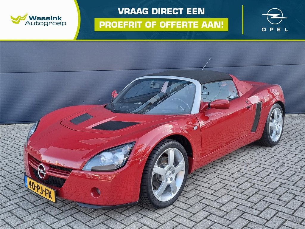 Opel Speedster 2.2 TARGA | Softtop | Lage KM Stand | Histori, Auto's, Opel, Gebruikt, 4 cilinders, Origineel Nederlands, Handgeschakeld