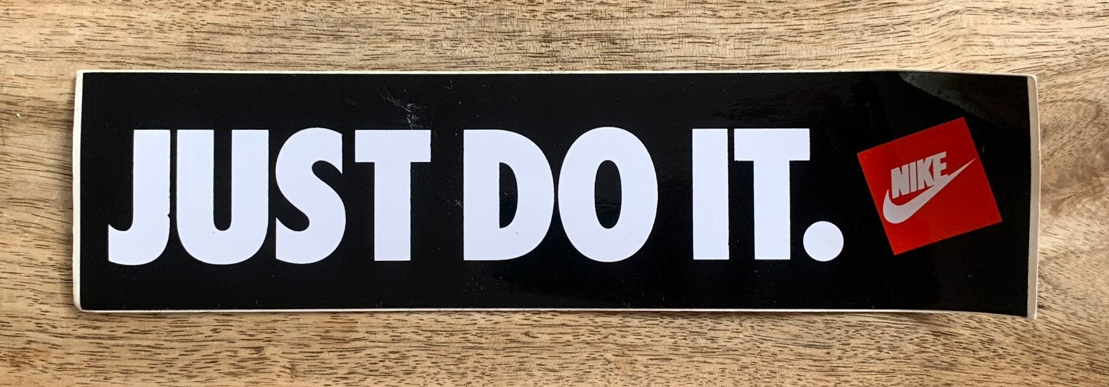 Nike Just Do It. Sticker, Ophalen of Verzenden