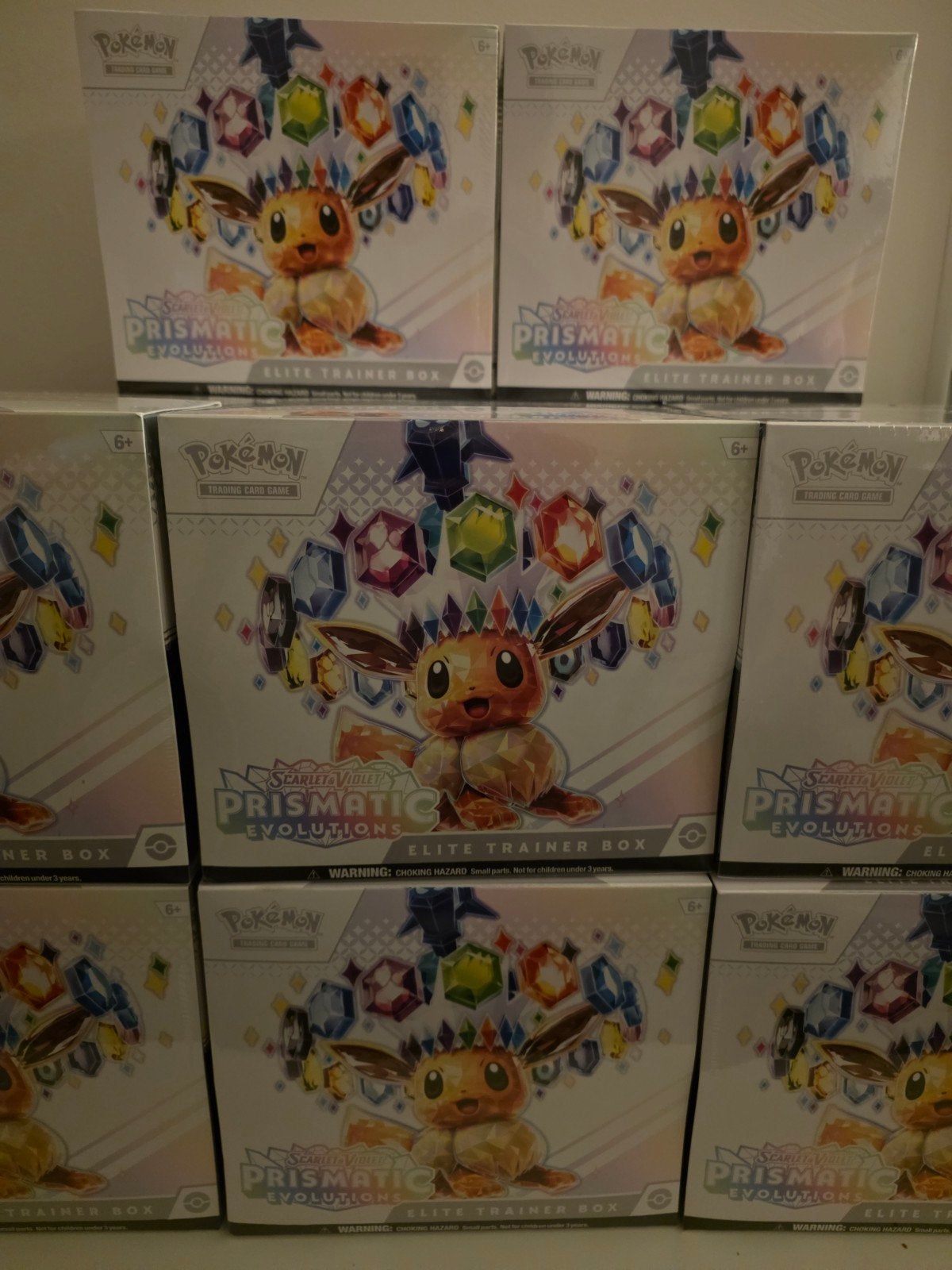 Pokémon Prismatic Evolutions Elite Trainer B, Ophalen of Verzenden, Nieuw, Booster