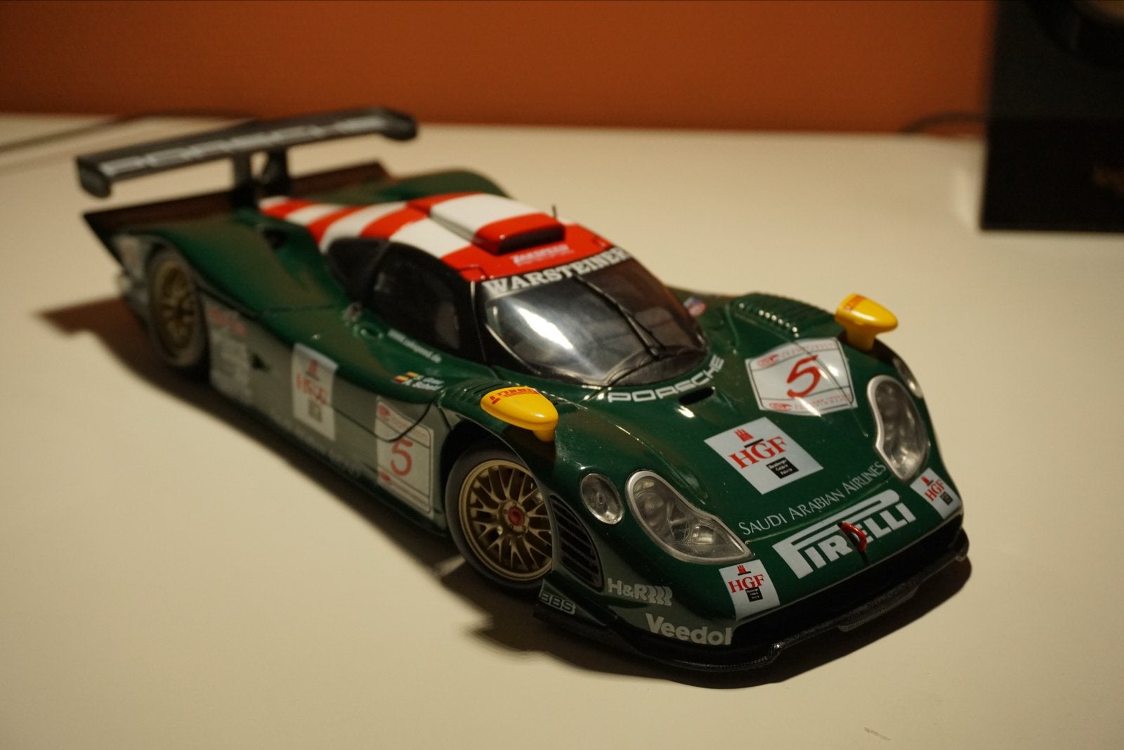 Maisto Porsche 911 GT1 (1998) Schaalmodel 1:18, Ophalen of Verzenden, Gebruikt, Auto, Maisto