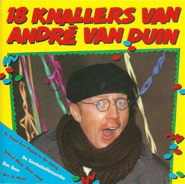 André van Duin – 18 Knallers Van André Van Duin, Ophalen of Verzenden, Zo goed als nieuw, Levenslied of Smartlap