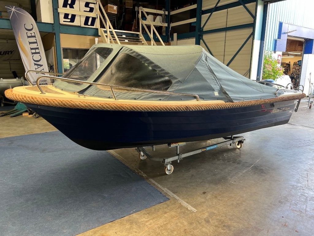 Rhea 510 + Yamaha F15 elektrische start, Ophalen, Gebruikt, Rhea, Rhea