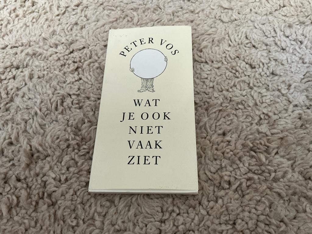 Peter Vos - Wat je ook niet vaak ziet Zgan opbrengst giro555, Ophalen of Verzenden, Zo goed als nieuw, Nederland