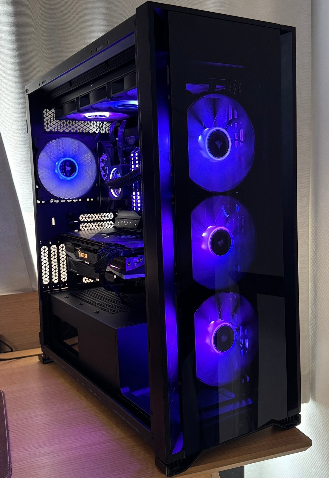Game PC 7900 XTX 670x 7800x3D 32GB DDR5 6400 2TB NVME 1200W, Ophalen, 32 GB, Zo goed als nieuw, Gaming