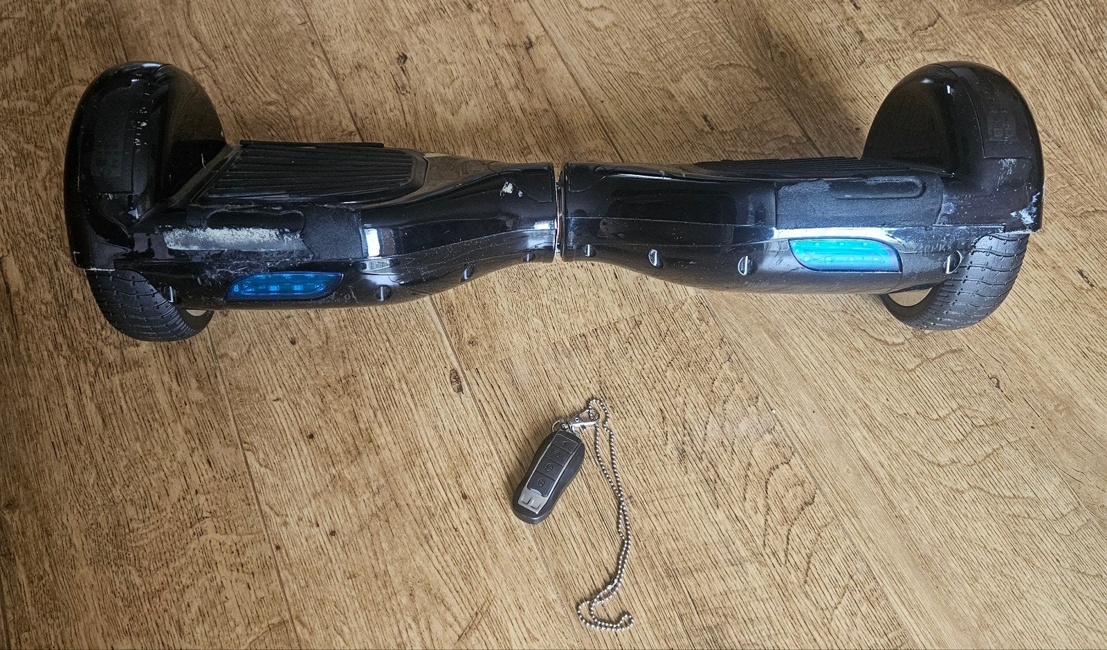 Hoverboard Zwart met Bluetooth en  Afstandsbediening, Ophalen, Gebruikt, Elektrische step (E-scooter), Onbekend