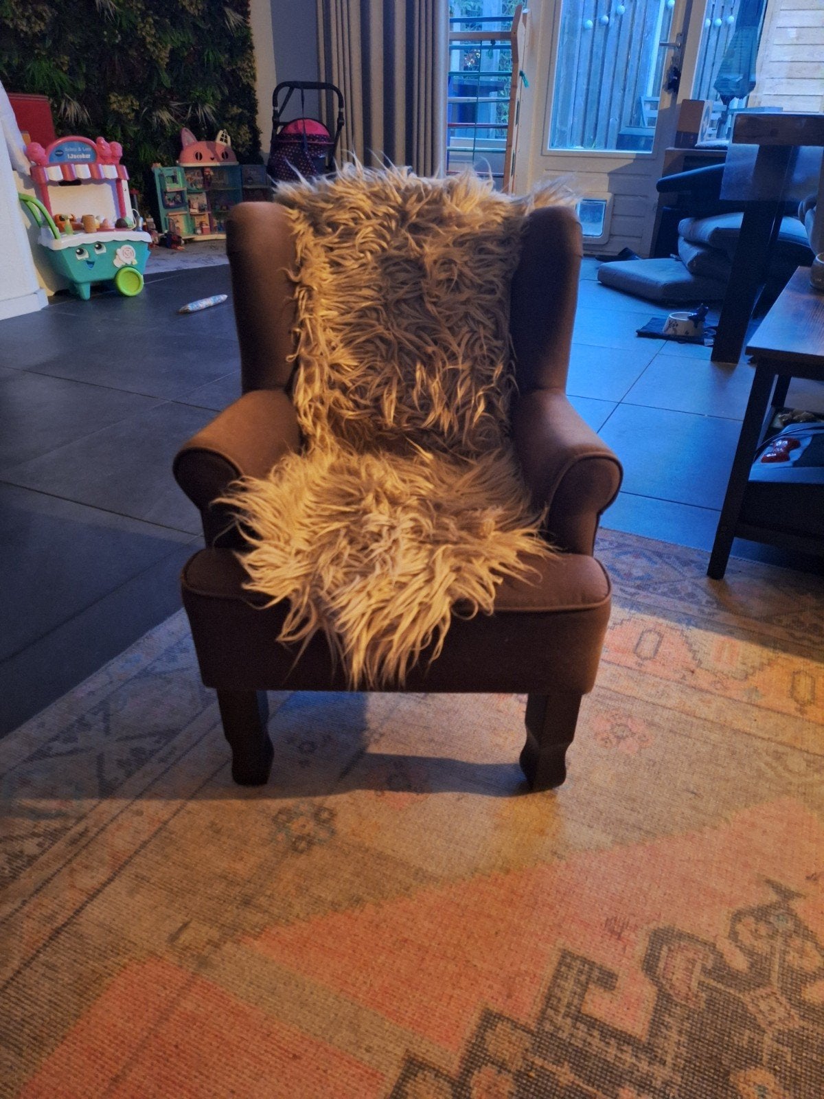 Gratis af te halen! leuke kinder fauteuil, Ophalen, Gebruikt, Overige typen