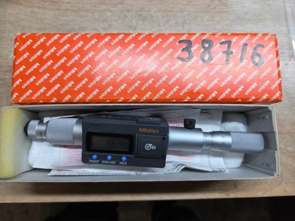 mitutoyo digitale binnenmicrometer, Doe-het-zelf en Verbouw, Ophalen of Verzenden, Zo goed als nieuw, Afstand