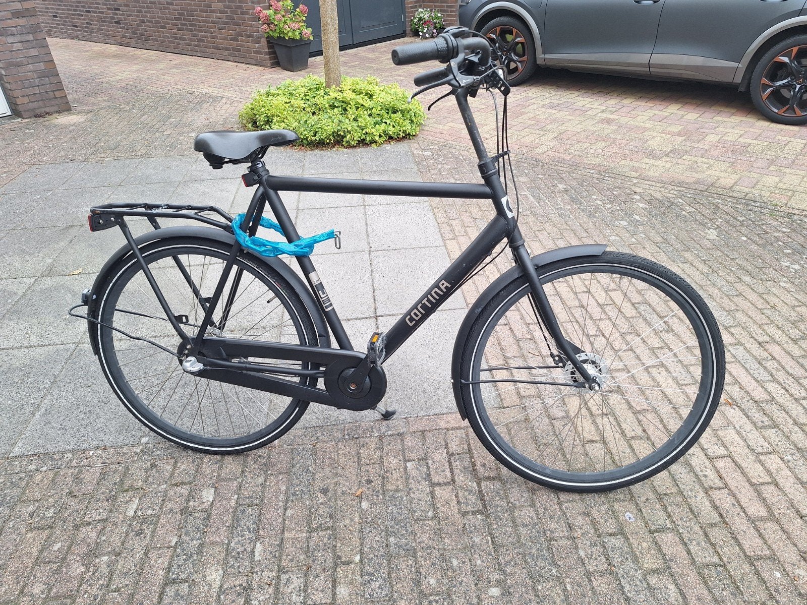 Cortina fiets in redelijke staat, Versnellingen, Schijfrem, Ophalen, Overige merken