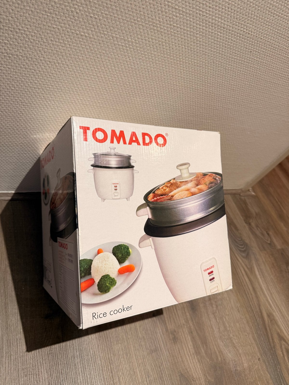 TOMADO Rijstkoker, Ophalen, Gebruikt