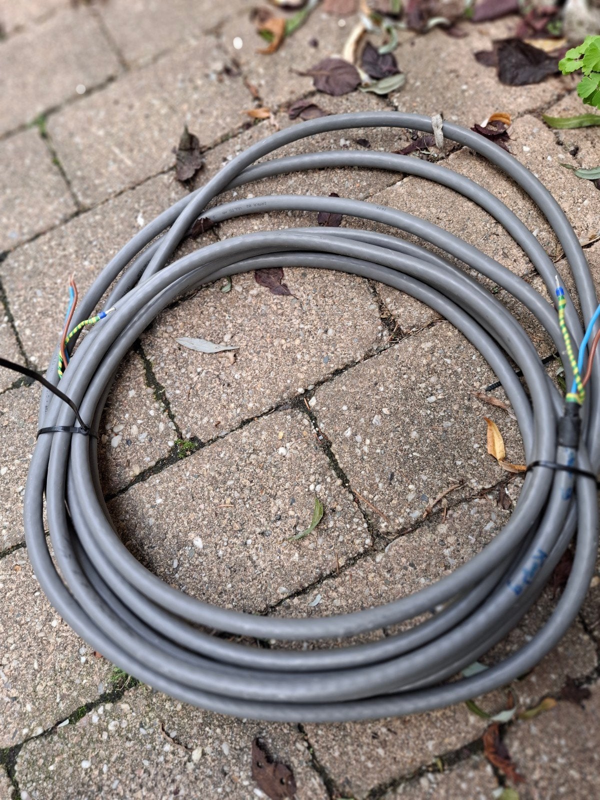 YMVK-as grondkabel 9 meter, Ophalen of Verzenden, Zo goed als nieuw, Draka, Kabel of Snoer