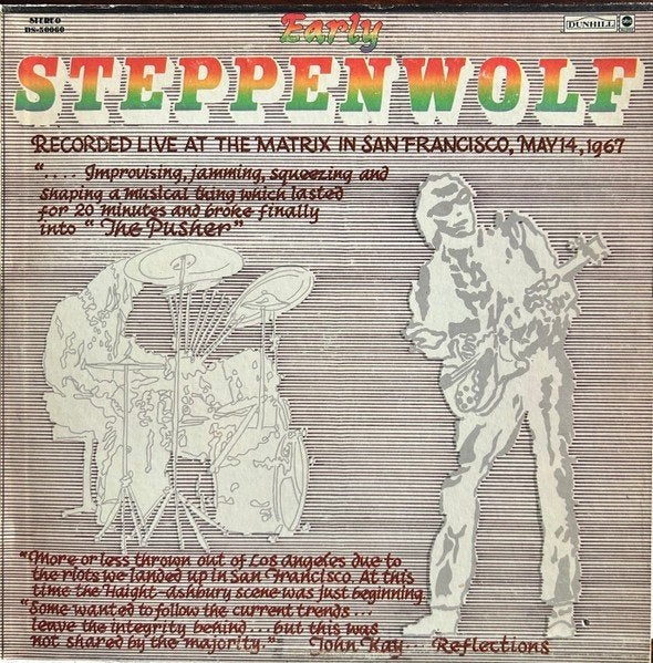 Steppenwolf – Early Steppenwolf, Ophalen of Verzenden, Gebruikt, 12 inch, Poprock