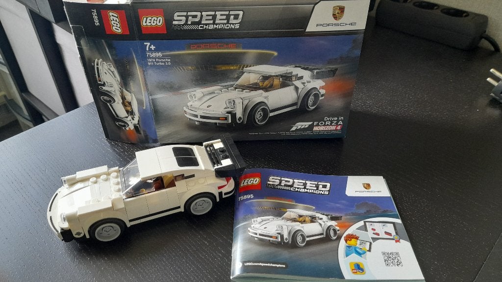 Lego Speed Champion 75895 Posche 911 Turbo 3.0, Lego, Zo goed als nieuw, Compleet, Complete set