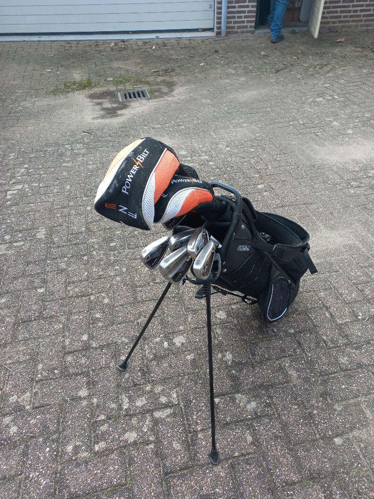 Golfset  compleet met oefenballen, Ophalen, Gebruikt, Set
