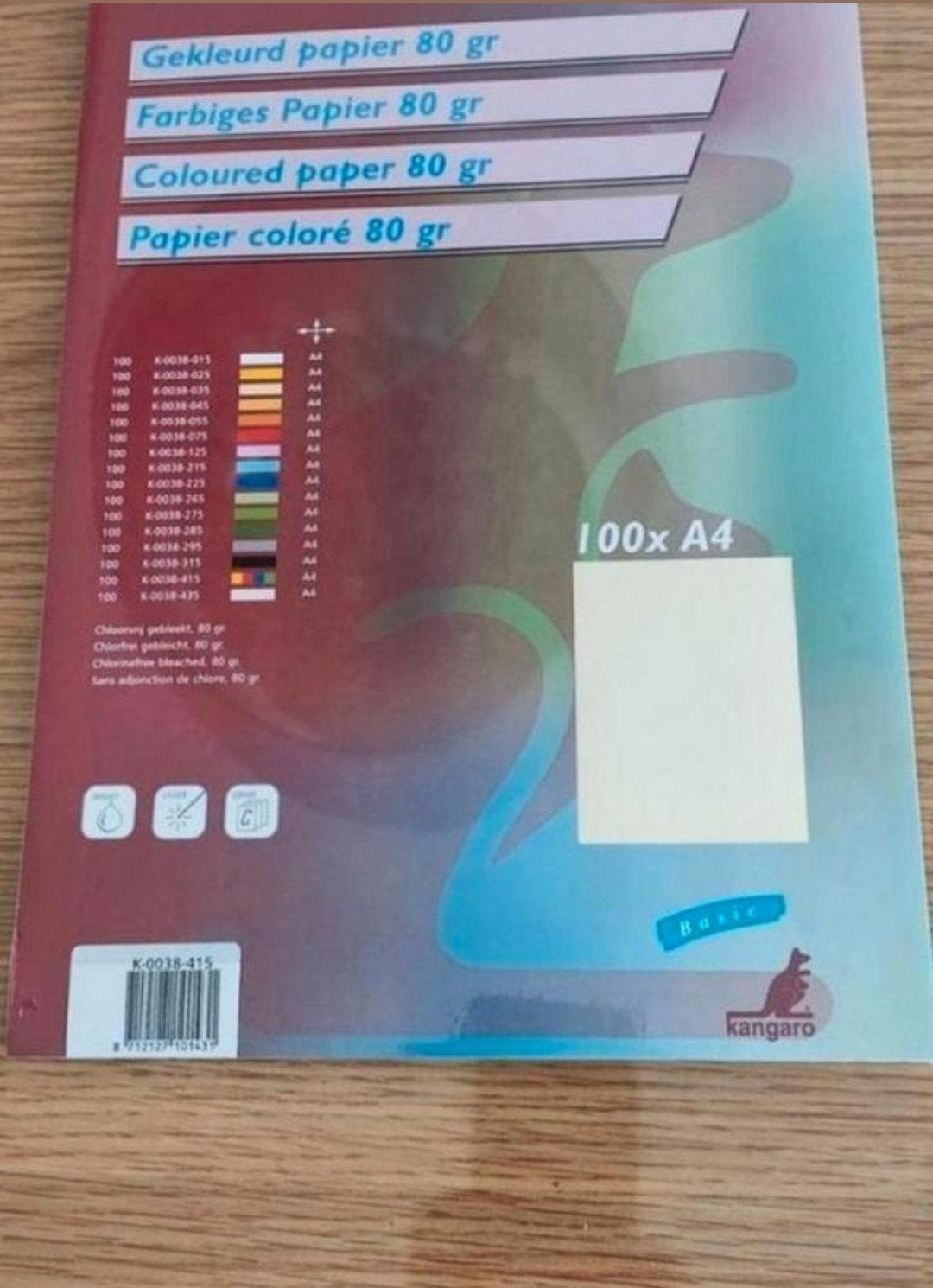 Gekleurde A4 papier in 10 kleuren, Diversen, Papierwaren, Ophalen of Verzenden, Nieuw