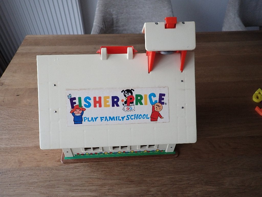 Fisher Price Play Family Schoolset, Ophalen, Gebruikt, Speelset
