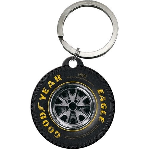 Goodyear Eagle band reclame sleutelhanger van metaal hanger