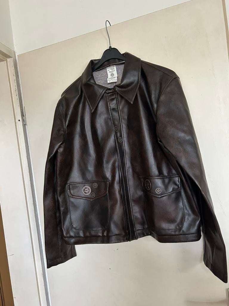 Carnavals bruin jas of jasje / steampunk / L - XL, Kleding | Dames, Carnaval, Maat 46/48 (XL) of groter, Ophalen of Verzenden