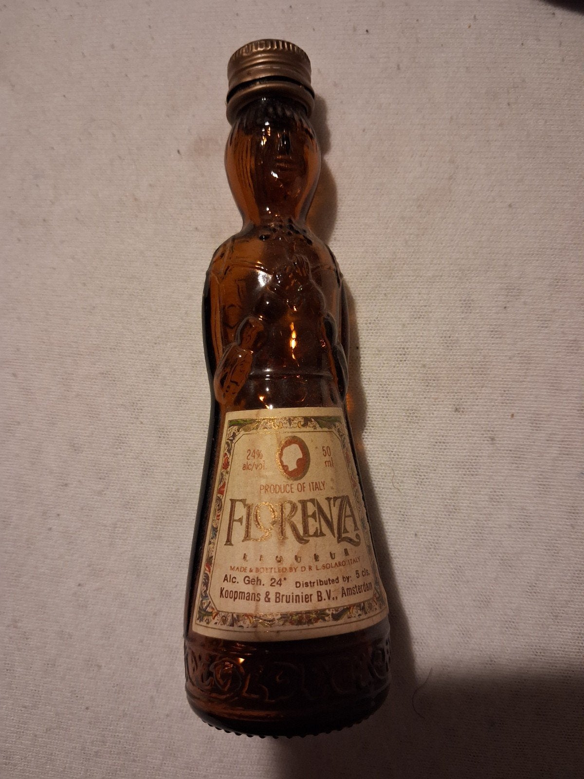 Vintage Fiorenza likeur flesje - 50 ml, Ophalen of Verzenden, Gebruikt