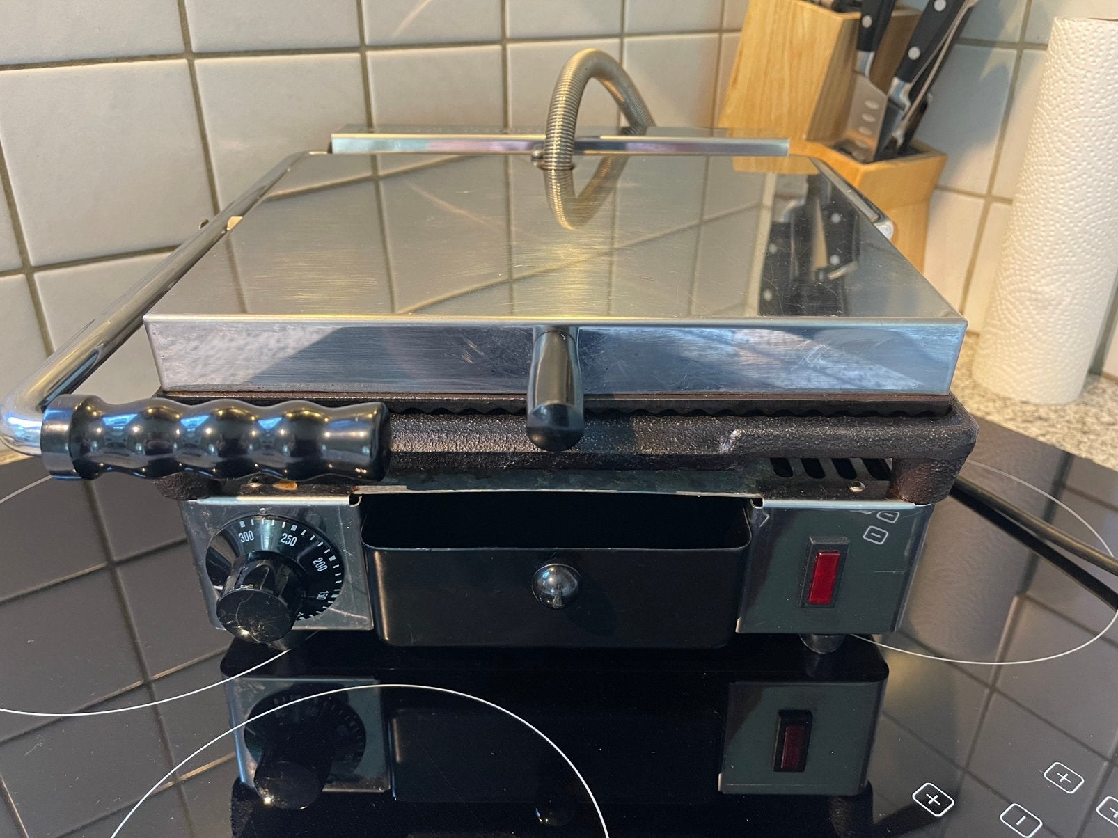 Milan toast contact grill, Ophalen of Verzenden, Gebruikt