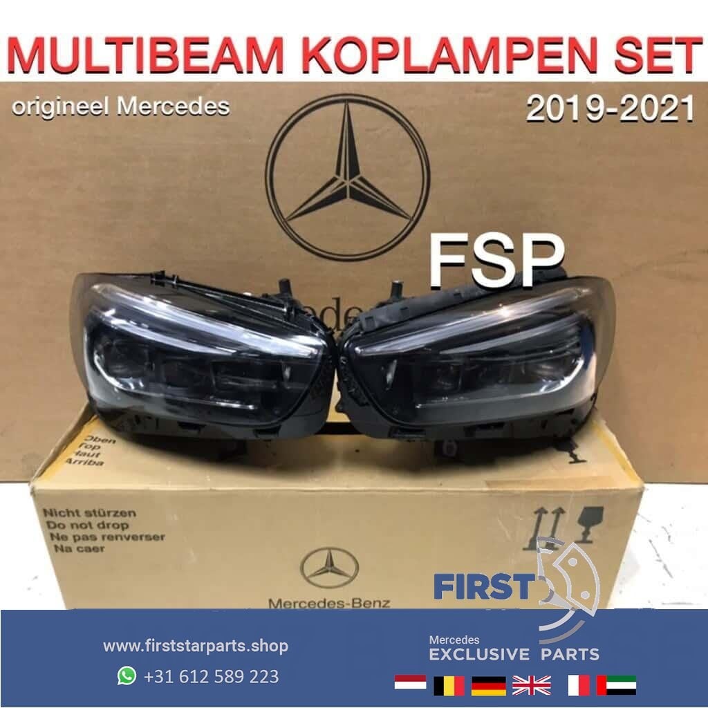 W247 ORIGINELE SET LED MULTIBEAM AMG KOPLAMPEN 2020 B KLASSE, Gebruikt, -, Ophalen of Verzenden, -