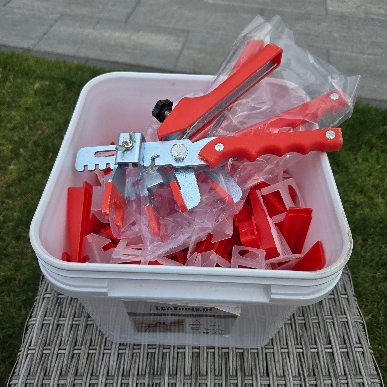 EcoTools Tegel Nivelleerset - Nieuwstaat, Overige materialen, Overige typen, Minder dan 5 m², Minder dan 20 cm