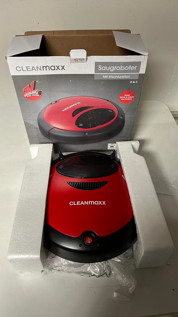 Cleanmaxx robotstofzuiger, Witgoed en Apparatuur, Ophalen, Zo goed als nieuw, Robotstofzuiger