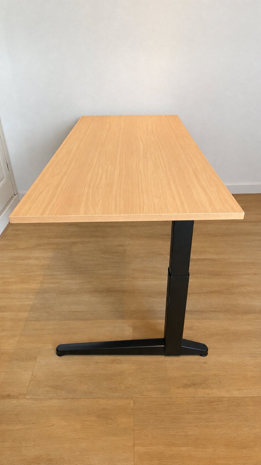 Bureau 80x160cm in hoogte verstelbaar, Huis en Inrichting, Ophalen, 160 cm, Hout, In hoogte verstelbaar