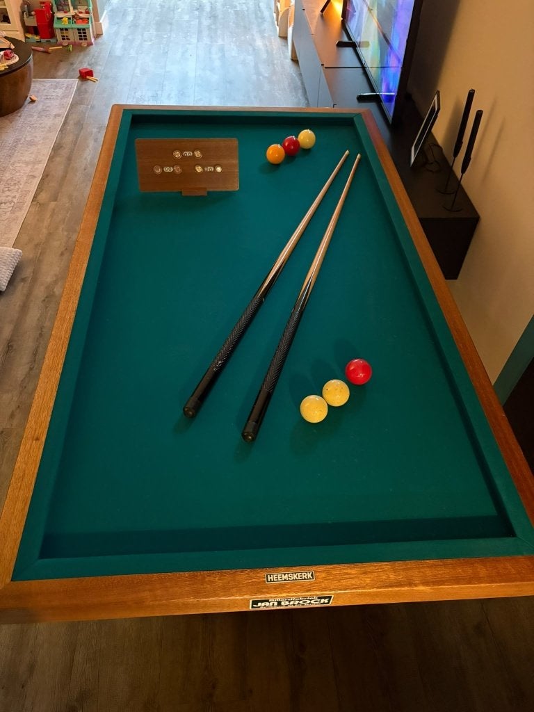 Biljart, Ophalen, Gebruikt, Biljarttafel