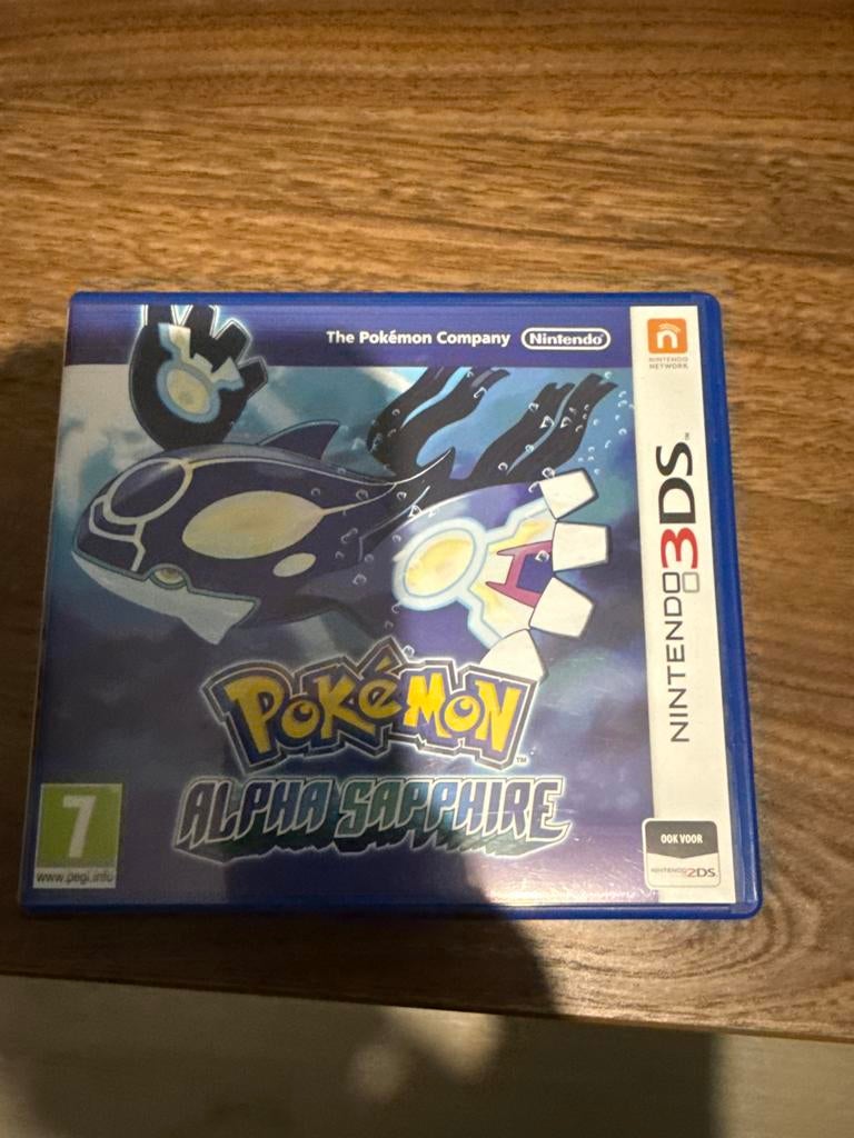 Pokémon Alpha Sapphire Nintendo 3DS - Zo goed als nieuw, Spelcomputers en Games, Games | Nintendo 2DS en 3DS, Online, 1 speler
