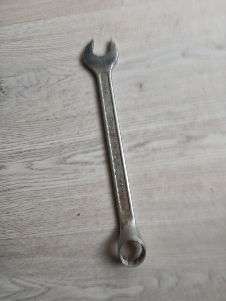 Stevige ring-steeksleutel - Gebruikt van 30 mm, Ophalen of Verzenden, Gebruikt