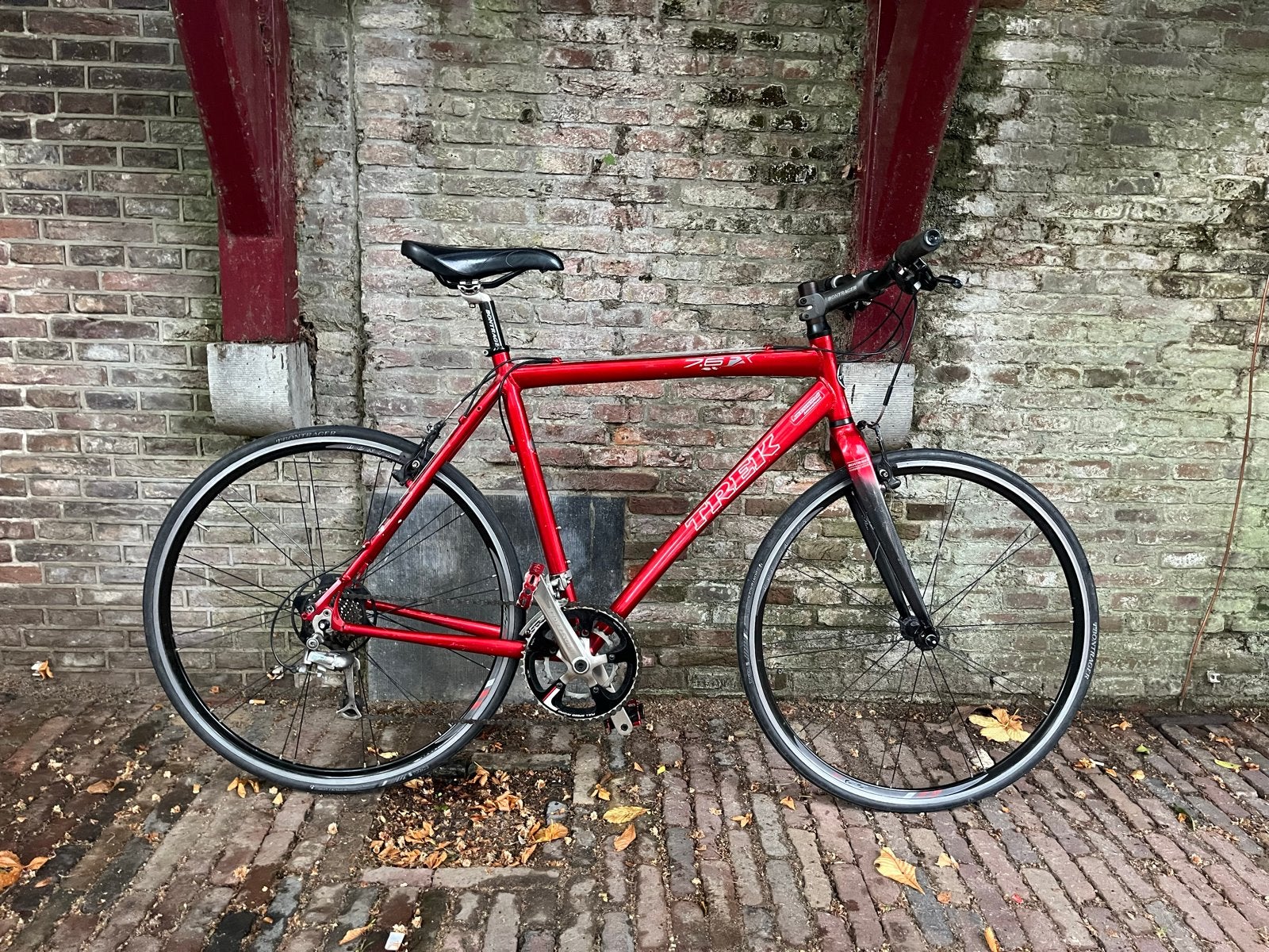 Trek 7.6 FX Racefiets - Aluminium/Carbon, 20 versnellingen, Fietsen en Brommers, Fietsen | Racefietsen, 28 inch, Velgrem, Aluminium