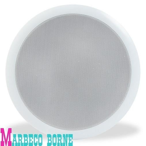 Luidspreker,Plafondspeaker 100Volt 8inch Basic Wit, Overige merken, Overige typen, Info@marbeco.nl, Minder dan 60 watt