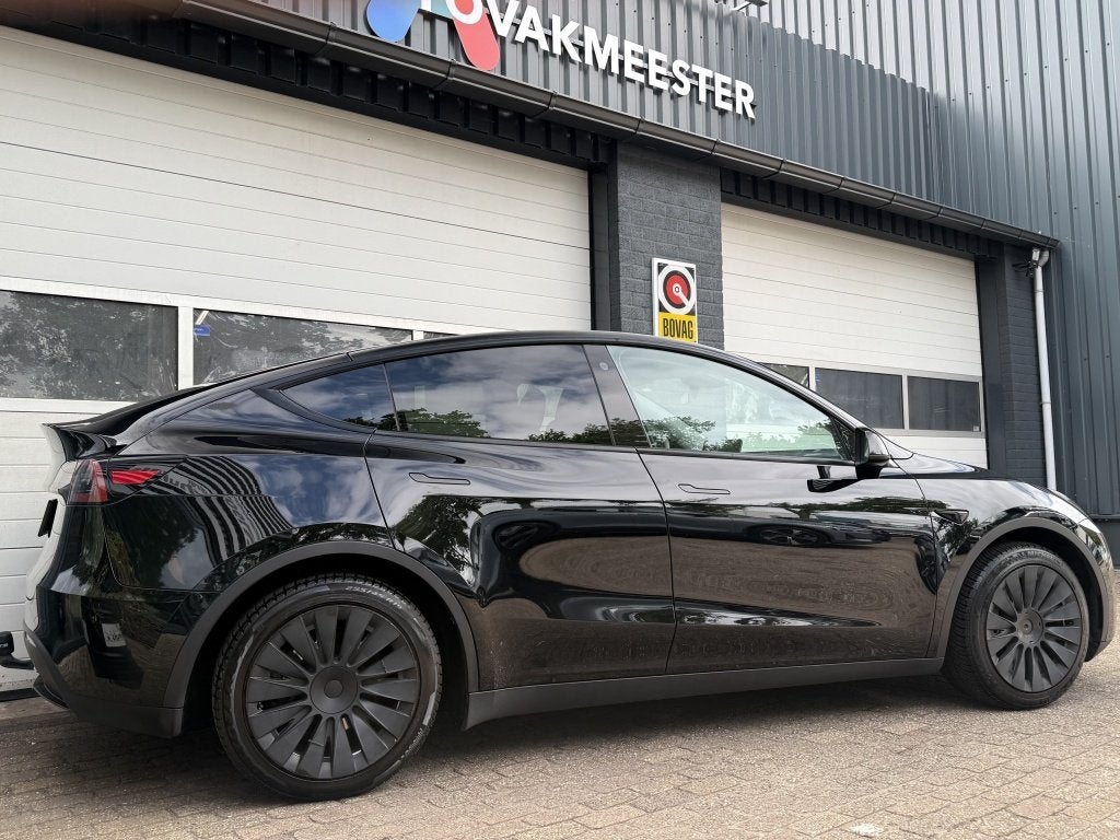 Tesla Model Y RWD 58 kWh (bj 2022, automaat), Auto's, Automaat, 0 cilinders, Gebruikt, 347 pk