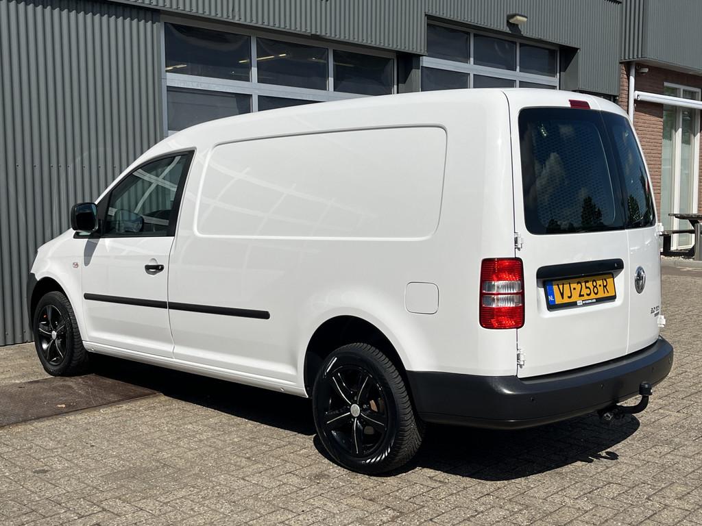 Volkswagen Caddy 2.0 TDI 140pk Maxi Airco Cruise controle Tr, Auto's, Voorwielaandrijving, Stof, Gebruikt, Zwart