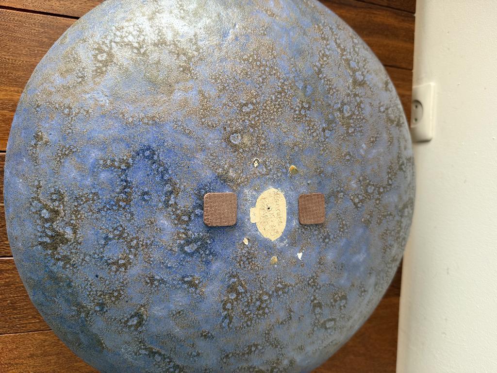 Keramiek kunstwerk Zeppelin UFO 40cm doorsnede, Antiek en Kunst, Ophalen