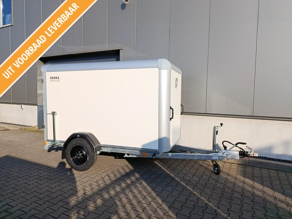 Henra gesloten bakwagen enkelas - voorraad, Auto diversen, Aanhangers en Bagagewagens, Nieuw