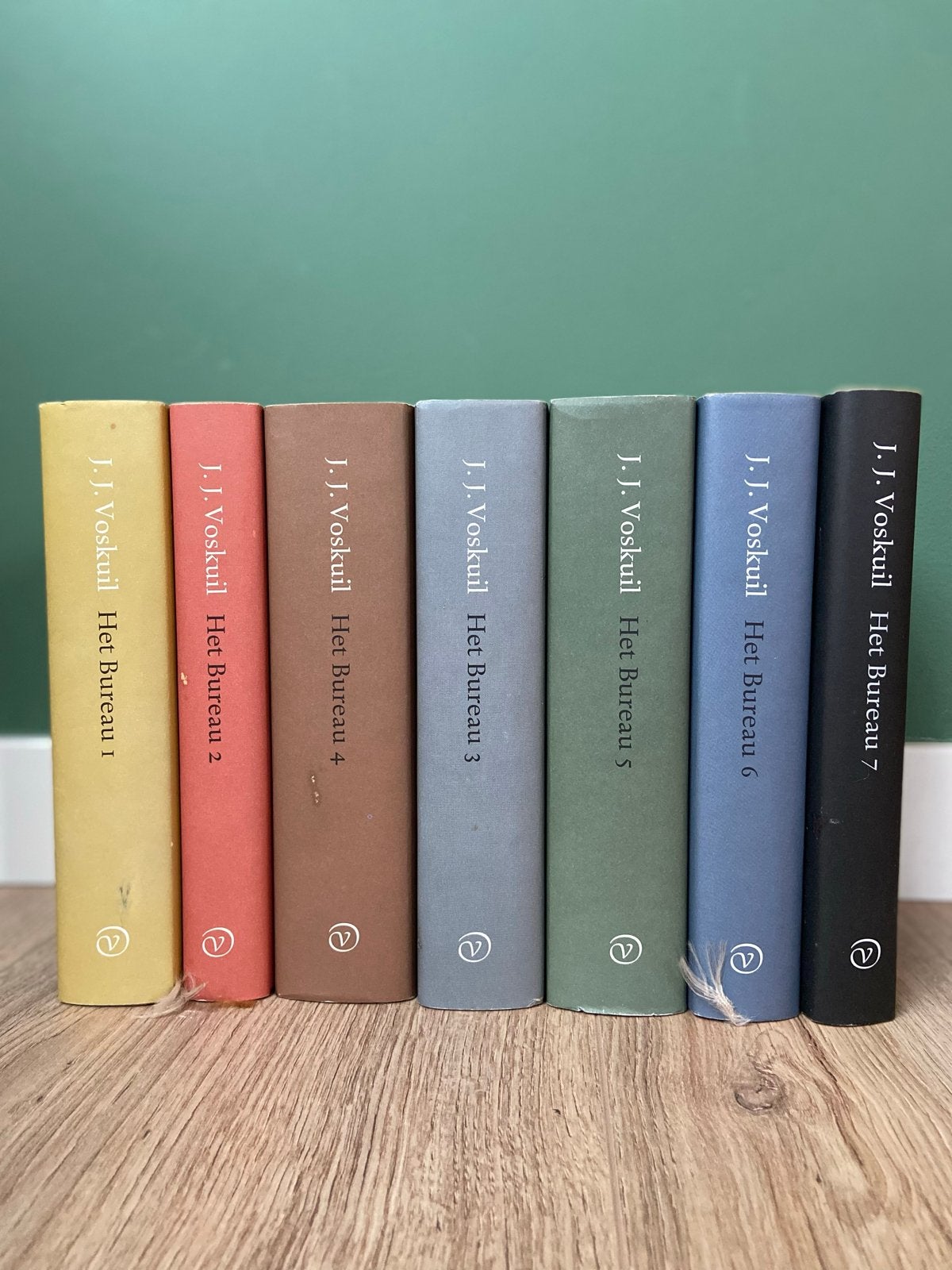 J.J. Voskuil - Het Bureau (complete serie, hardcover), Boeken, Literatuur, Gelezen, Nederland, Verzenden