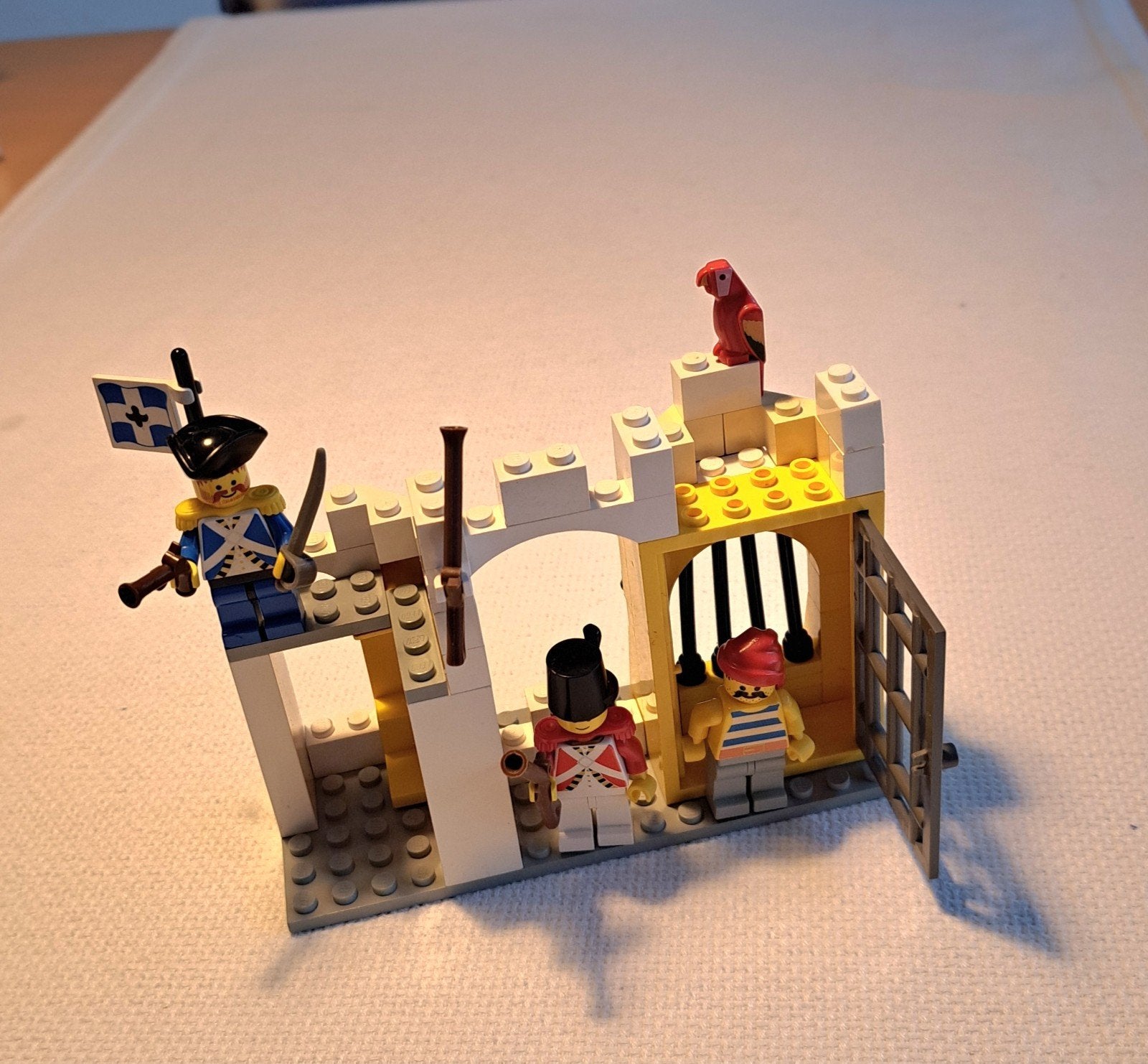lego 6259 piraten broodsides brig vintige + instructieboekje, Ophalen, Gebruikt