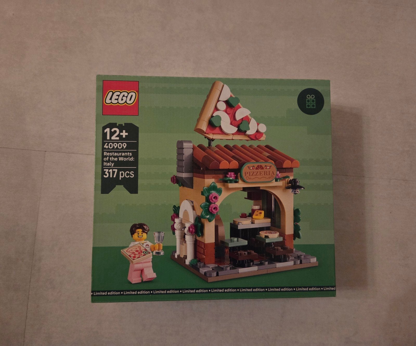 Lego 40909 Restaurants of the World Italy, Kinderen en Baby's, Lego, Nieuw, Ophalen of Verzenden, Compleet