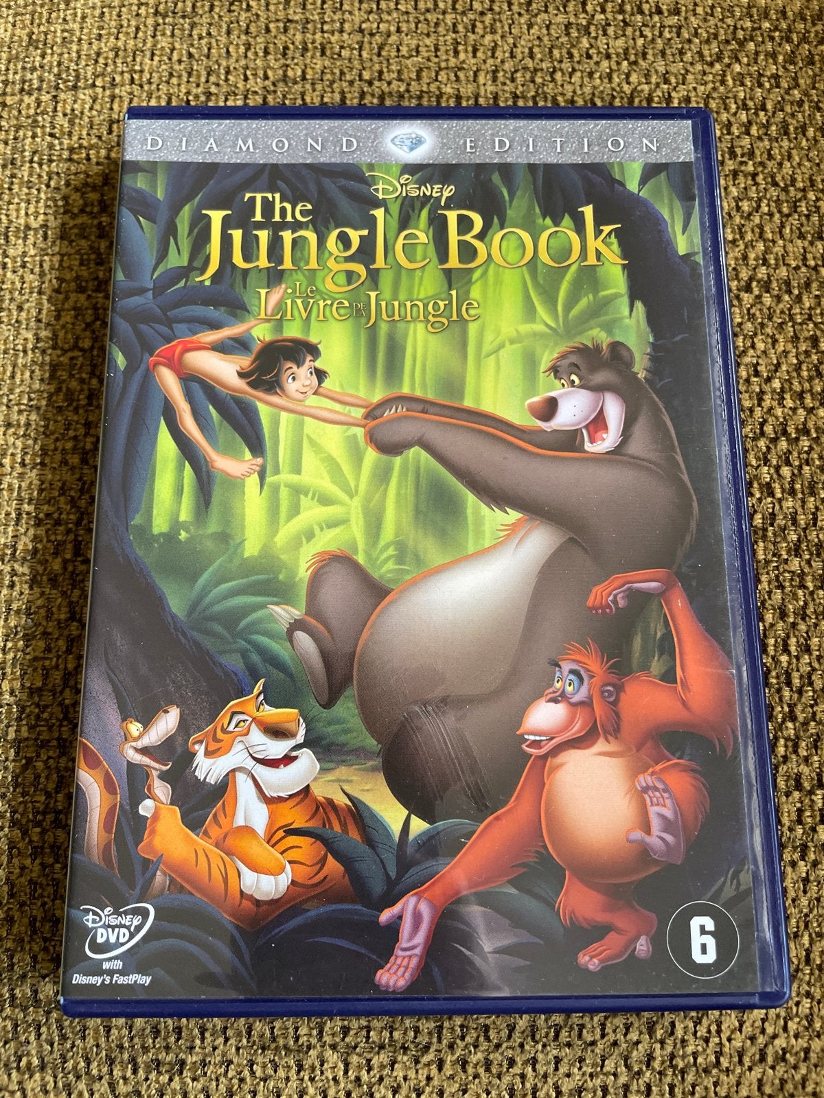 Disney's The Jungle Book Diamond Edition DVD, Cd's en Dvd's, Dvd's | Kinderen en Jeugd, Bonusmateriaal, Alle leeftijden, Nederlands