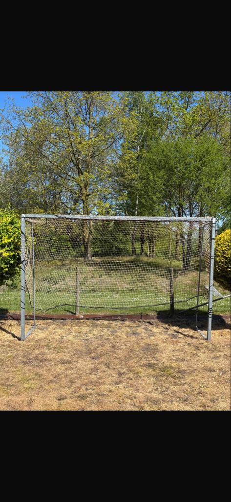Stevig voetbaldoel 300 x 200 cm, Maat XS of kleiner, Ophalen, Gebruikt, Overige typen