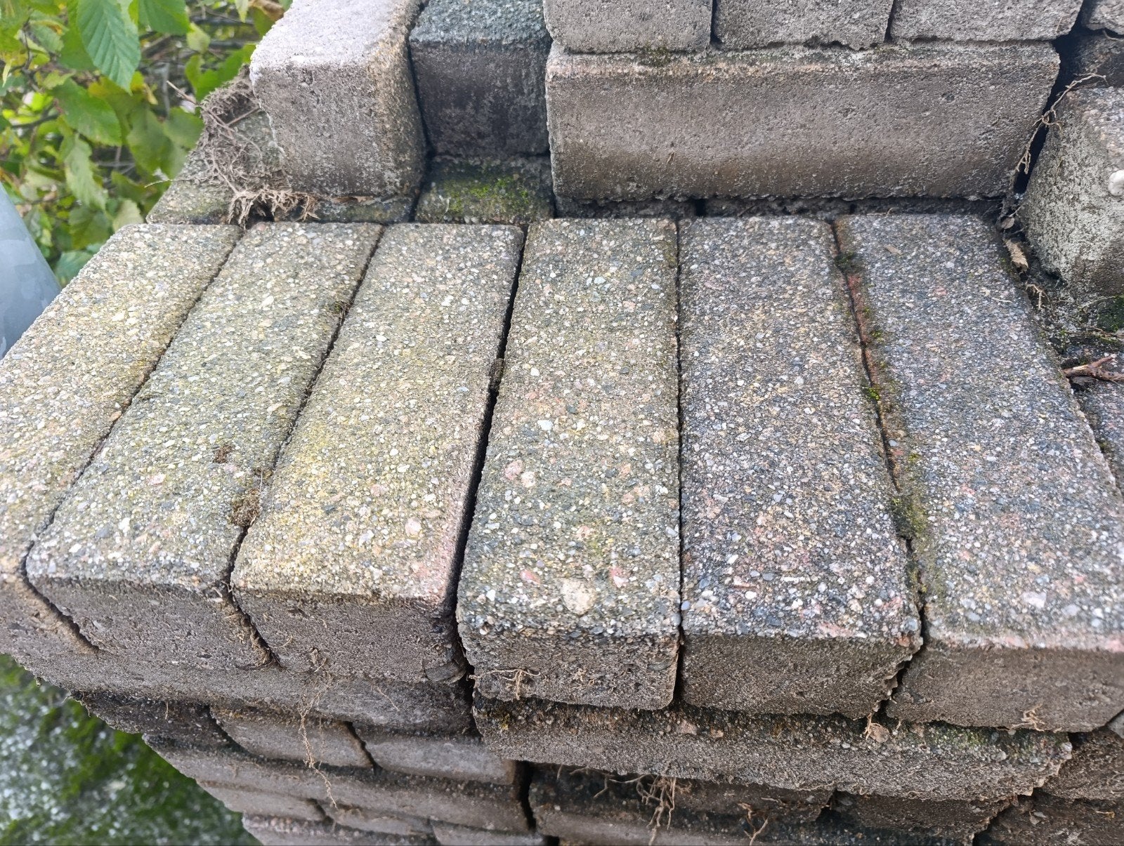 Waalformaat stenen 20 m2, Tuin en Terras, Ophalen, Gebruikt, Overige typen, 10 m² of meer